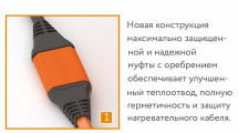 Нагревательный кабель Теплолюкс ProfiRoll 9,5 м/180 Вт