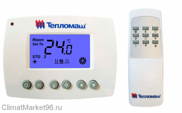 Водяной тепловентилятор Тепломаш КЭВ-32M3,5W2 