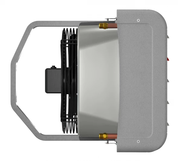 Водяной тепловентилятор ГРЕЕРС ВС-1110ЕСМ серый