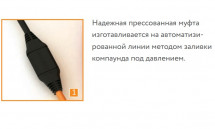 Нагревательный кабель Теплолюкс Tropix ТЛБЭ 23,0 м/420 Вт