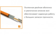 Нагревательный кабель Теплолюкс Tropix ТЛБЭ 26,0 м/520 Вт