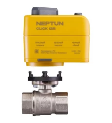 Шаровой кран с электроприводом Neptun Profi Click 12В 1"